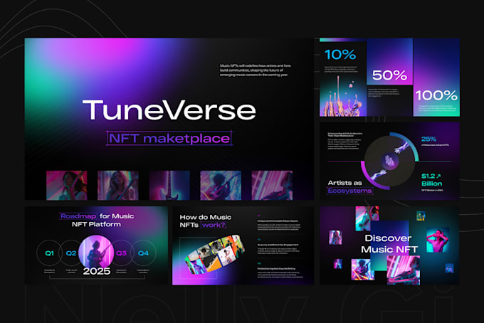 design or redesign your sales deck and company presentation