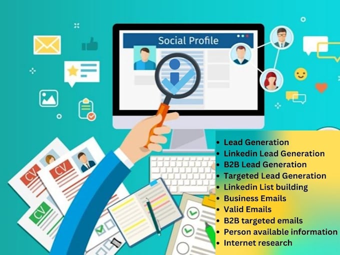 collect targeted valid lead list from linkedin