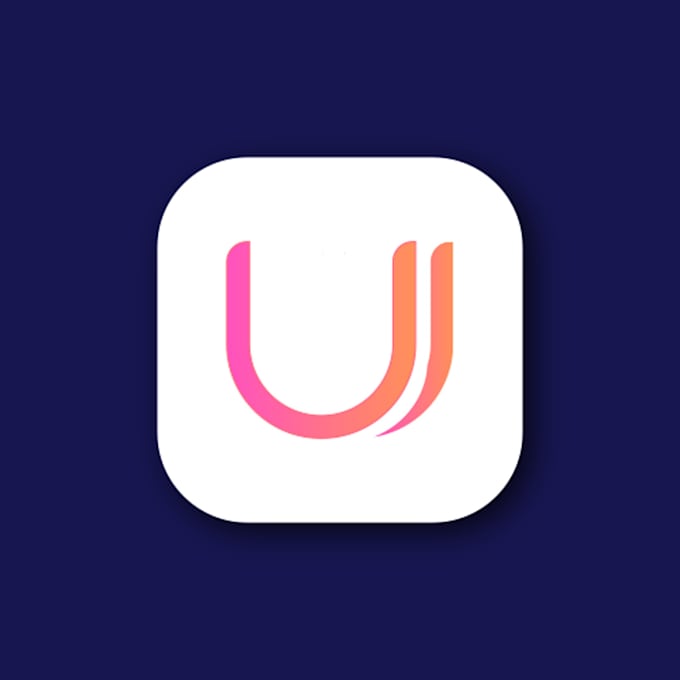 design minimalist mobile app icon or logo