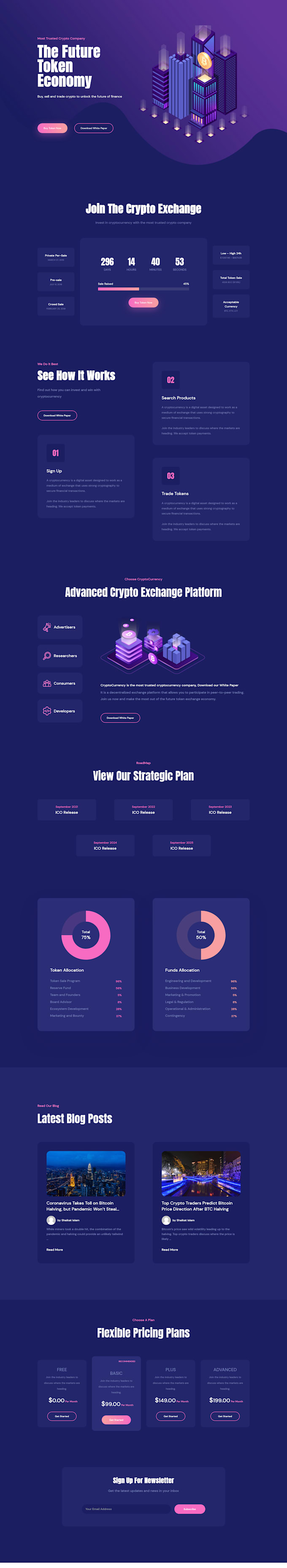 design nft landing page, nft website on wix or wordpress
