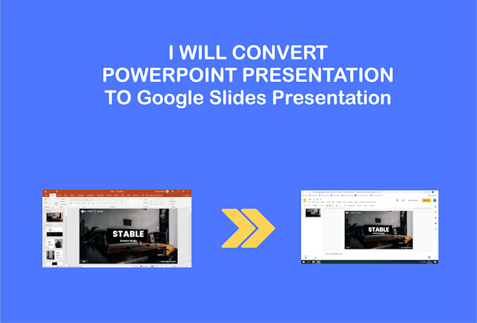 convert powerpoint to google slide presentation format