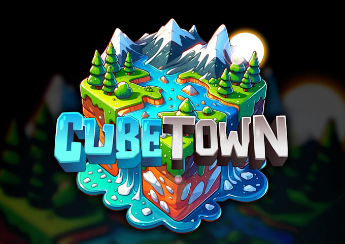 craft a custom minecraft server logo and icon
