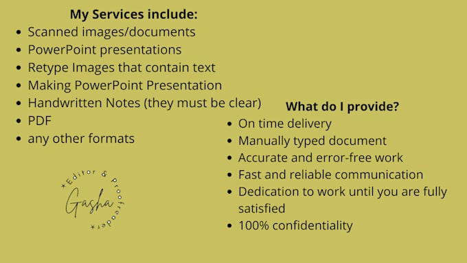 do typing and copy paste jobs