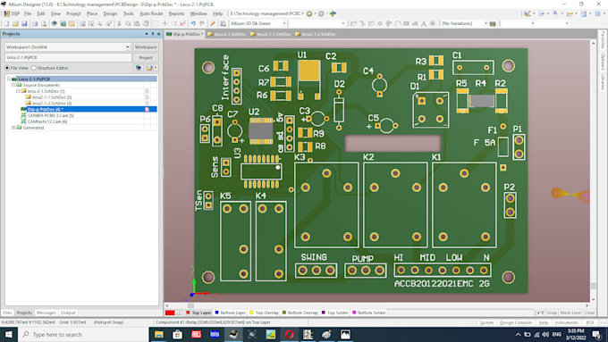 Design pcb using altium and the develop electronic circuits by ...