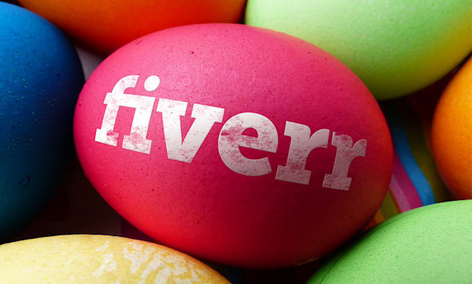 put your logo or message on a colored easter egg