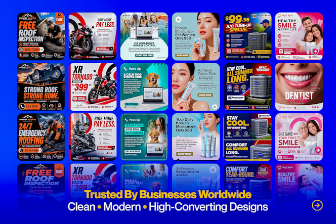 design professional social media posts and branded content