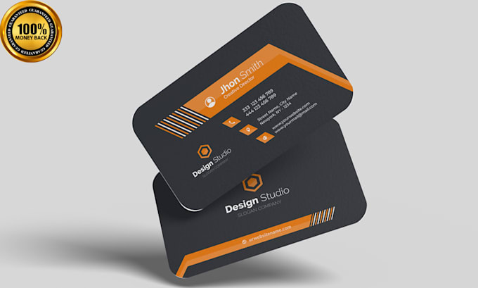 do outstanding unique business card design  and print ready layout