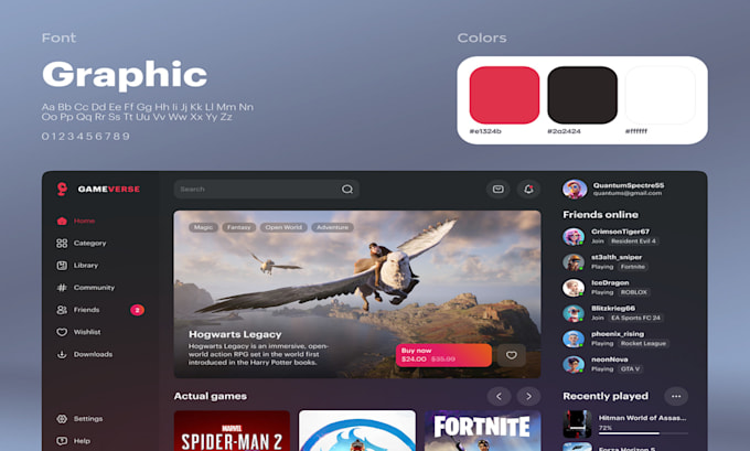 create and design a professional, modern wordpress website