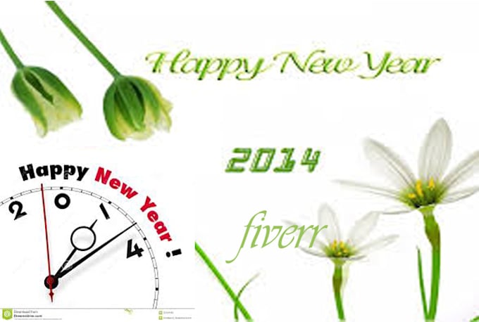 create new year greetings
