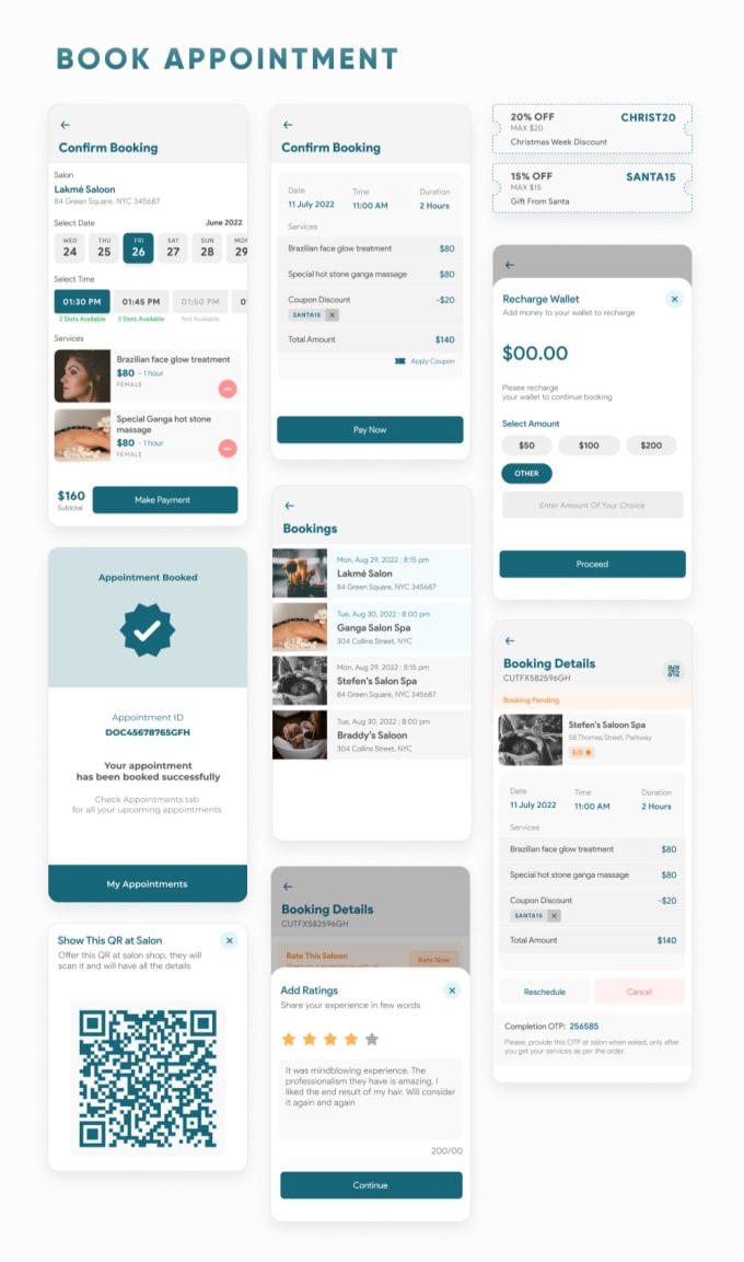 do multi service booking app, handyman app, ondemand service app