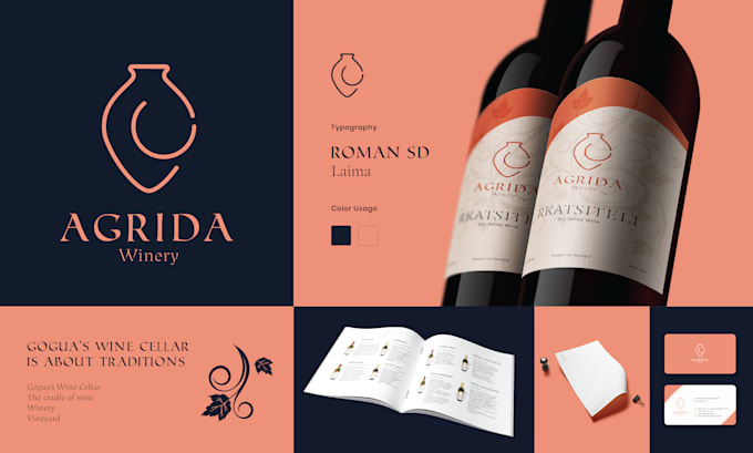 create hand drawing, modern, minimalist logo for your brand