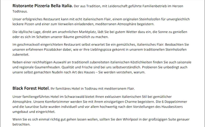 be your favorite german copywriter