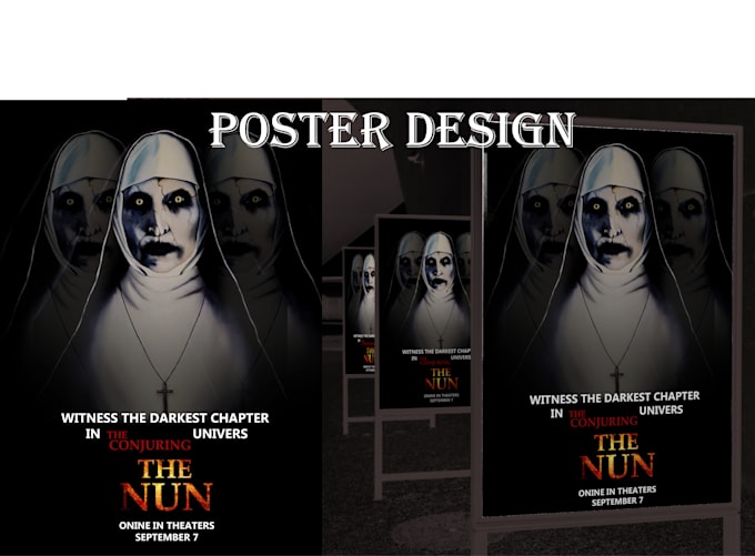 design a poster, brochure, web banner, church flyer
