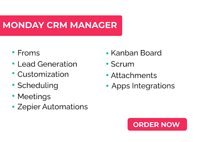 setup monday com crm,monday project management,monday expert,monday integrations
