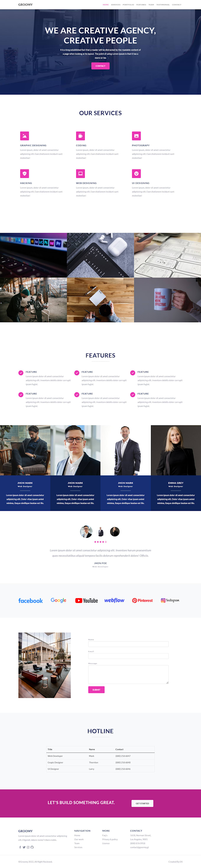 convert any design into a responsive HTML CSS website