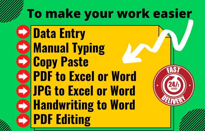 Do Data Entry Manual Typing Copy Paste And Web Research By Hmnoman95 Fiverr 2602