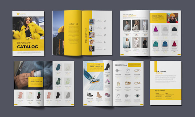 do product catalog or catalogue design