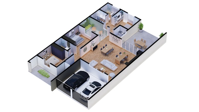 planos 3d de tu proyecto