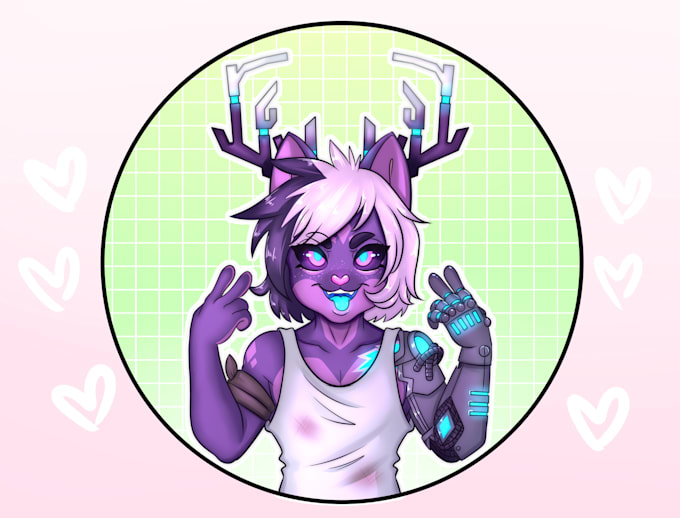 create you an icon,furry,human,etc