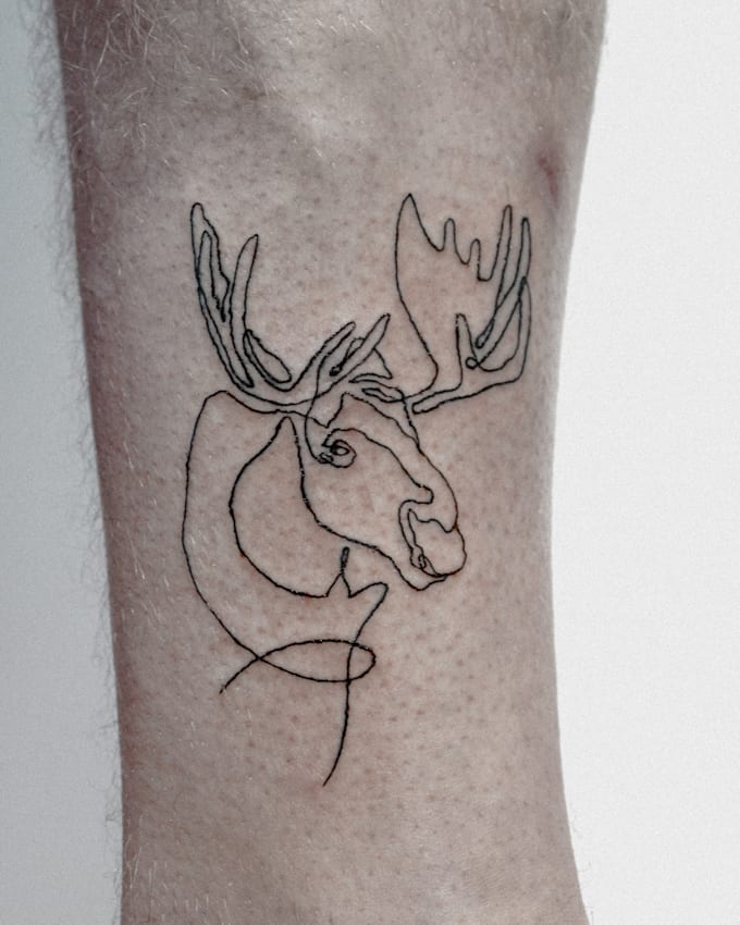 design a fine line tattoo design from any photo