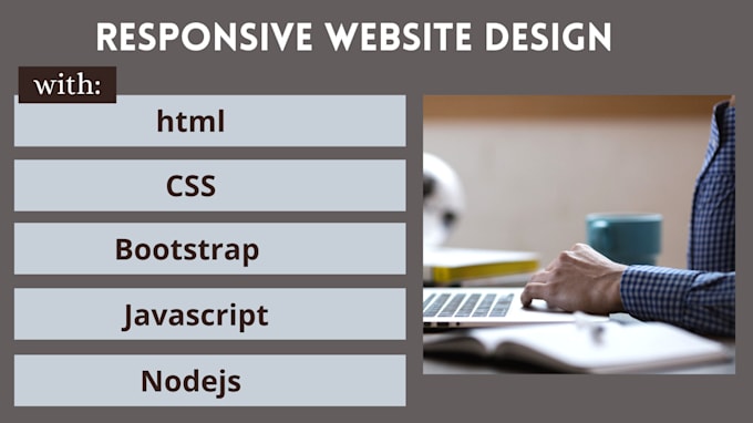 Create responsive website using html css js and bootstrap by Solem79 ...