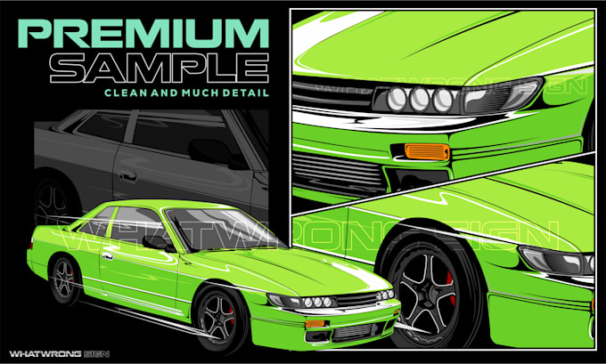 turn your vechile to a vector style