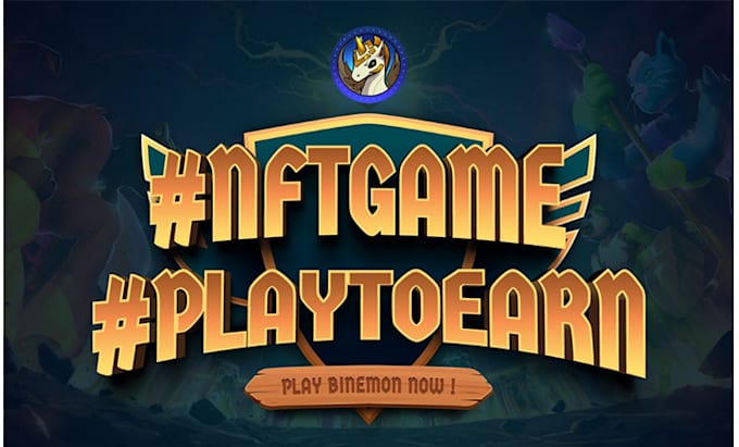 develop nft play to earn game, token and smart contract