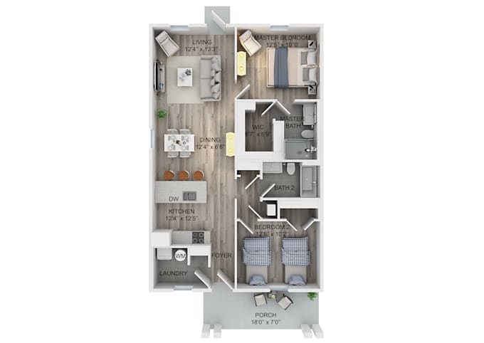 make 3d floor plan