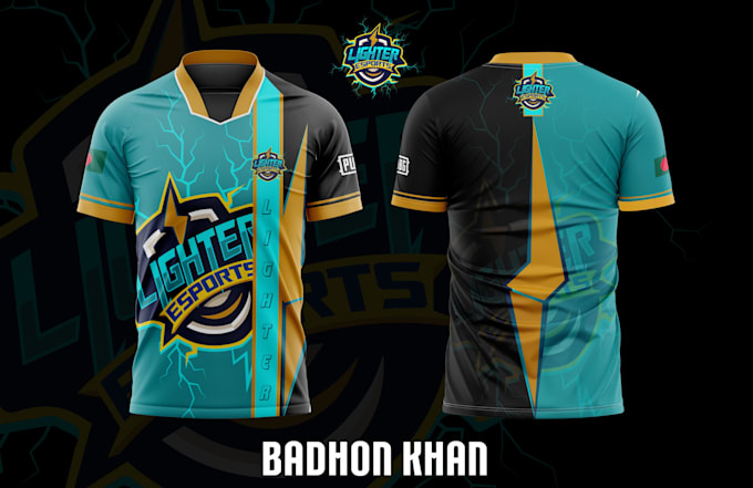 design a full print custom sublimation jersey or sports kit