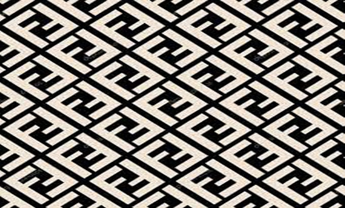 design a monogram pattern design using your logo or initials