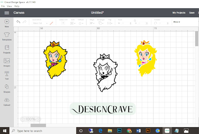 do custom svg design for cricut, silhouette studio