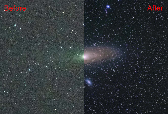 stack and edit your astrophotography data