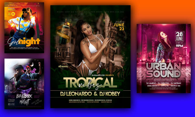 do sublime dj, concert flyer, club, party flyer for your events