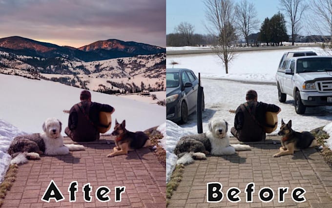 do any kind of edit for you on photoshop