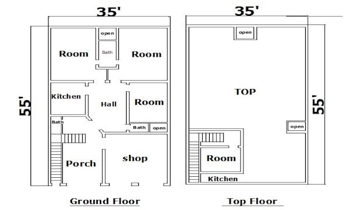 Home Map Autocad Auto cad house map city design commercial graphics design logo design ...