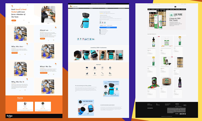 design a high converting shopify one product store with pagefly, shogun