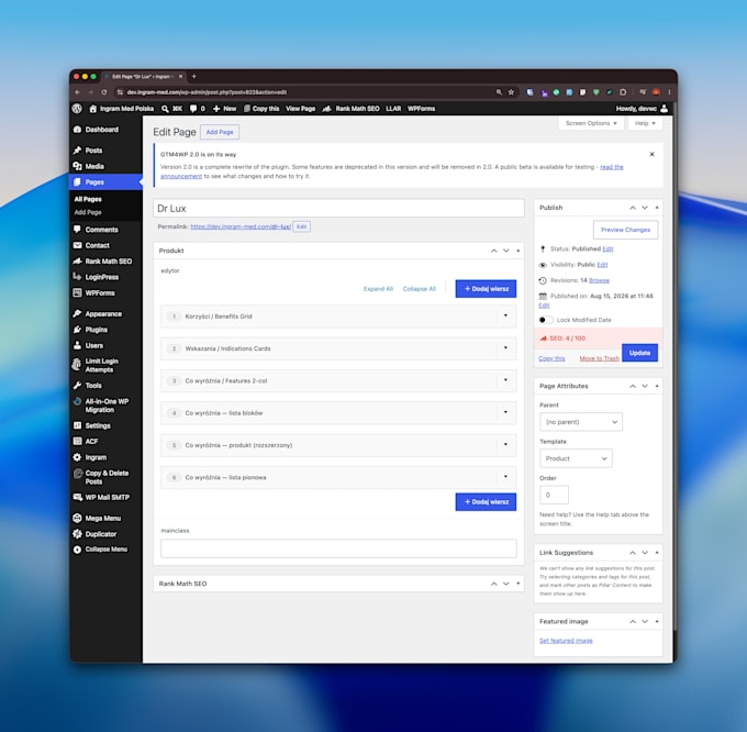 do acf custom fields for your wordpress or woocommerce site and elementor or ai