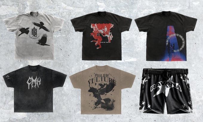 professionally design a streetwear clothing graphic
