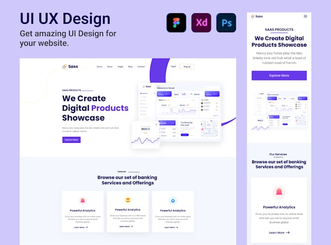 Do ui ux design and problem solving for your website by Adiya111 | Fiverr