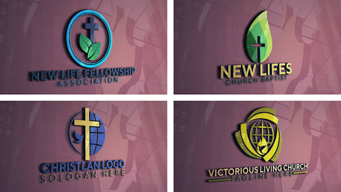 a best looking minimalist church logo