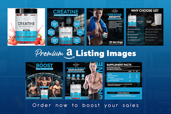 design high converting amazon product listing images