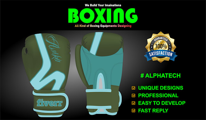 do professional boxing gloves and boxing equipment design