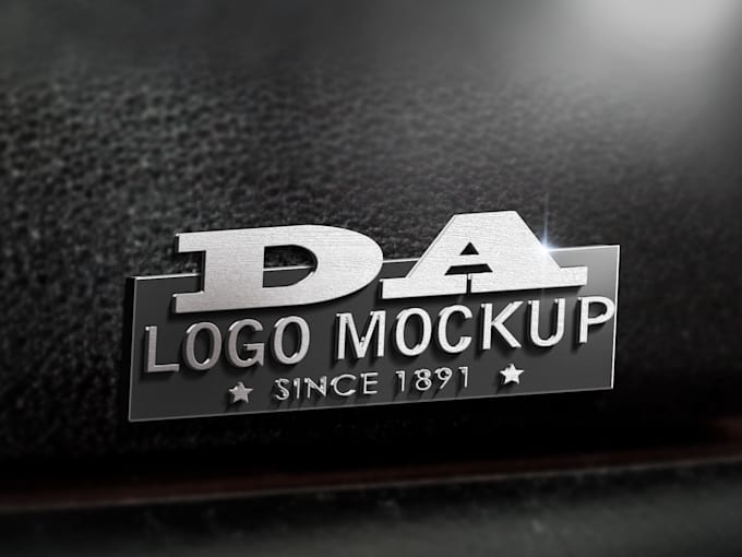 replicate logo in STEEL metal version