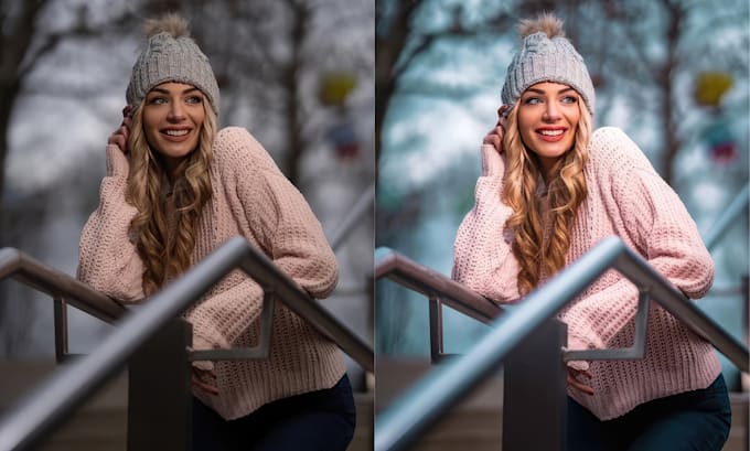 do bulk photo editing and retouching in lightroom