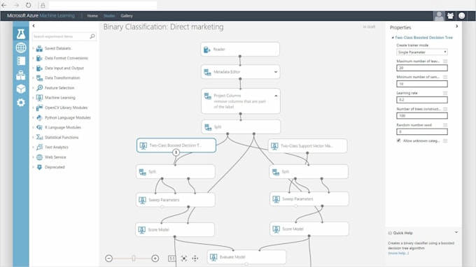 build an azure machine learning solution out of your mind