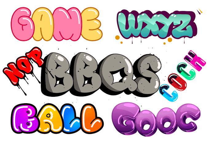 do graffiti,badass,bubble,drip,fatty logo or shirt