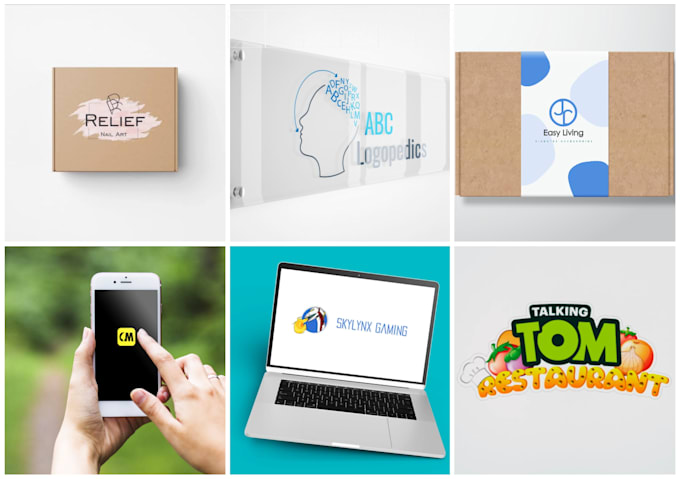 design a unique logo and visual identity