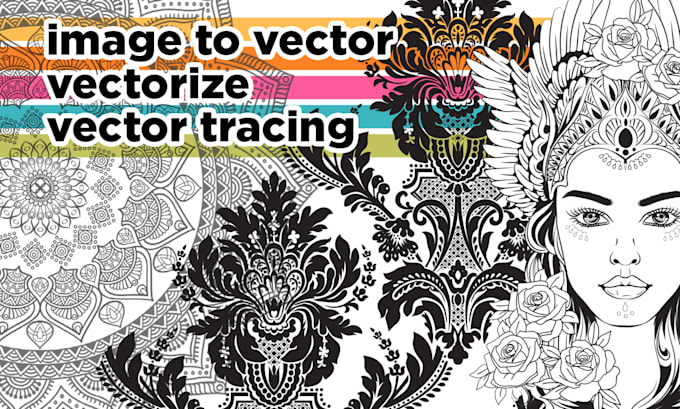 do vector tracing, redraw your logo or any graphic in vector