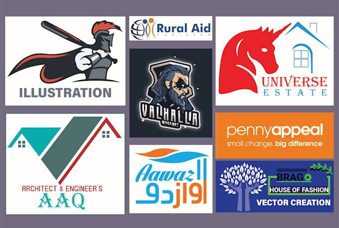 professional logo design tailored to your brand