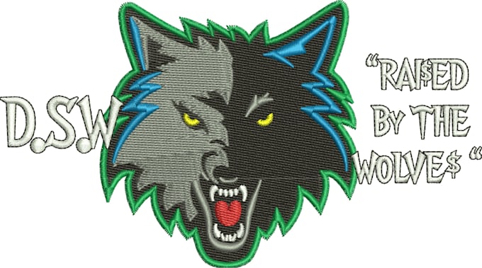 do embroidery digitizing into dst emb pes with high quality